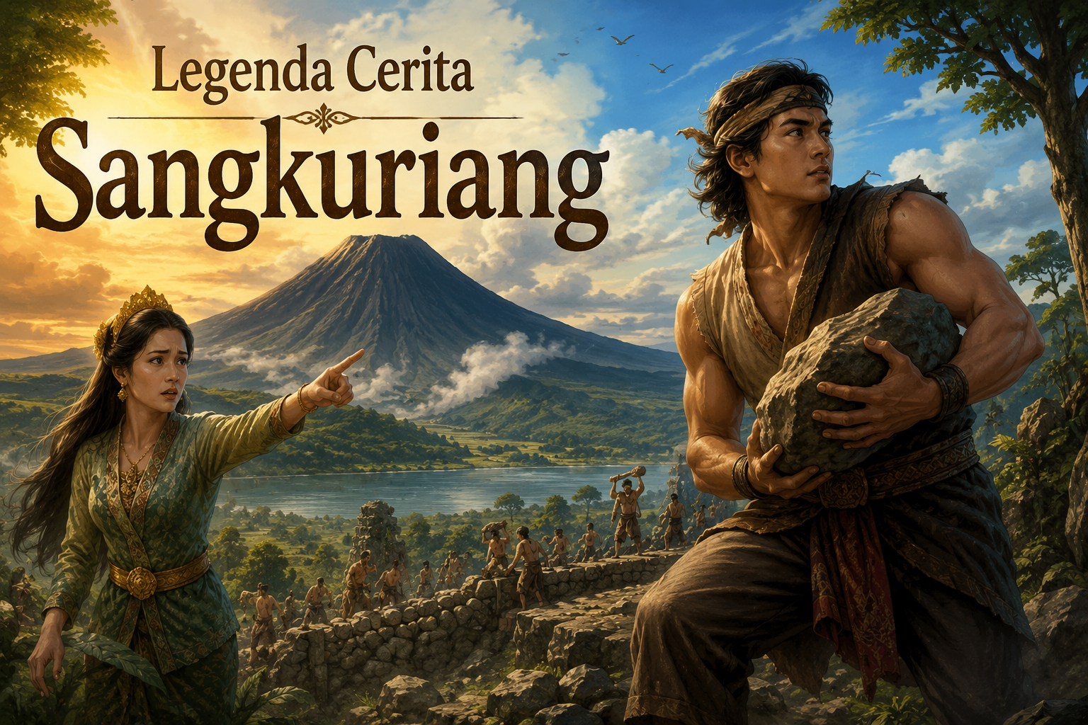 Sejarah Legenda Cerita Sangkuriang